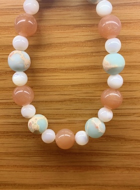 原创设计新中式天然月光石手串女