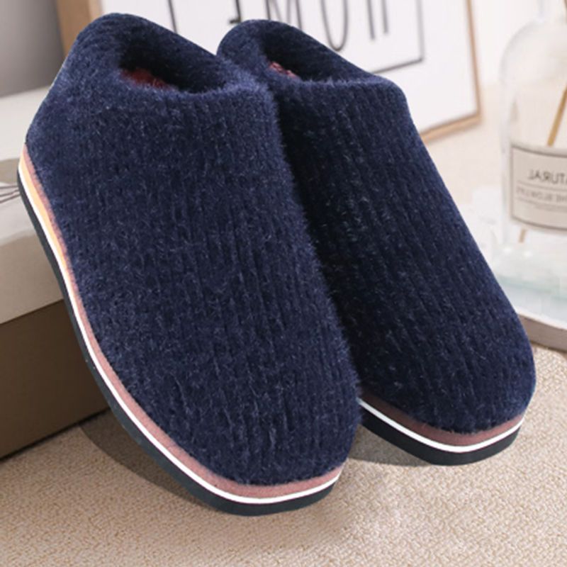 手工棉鞋棉拖鞋包脚跟保暖厚底