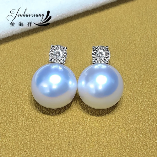 维纳斯大证金海祥澳白18K冷光