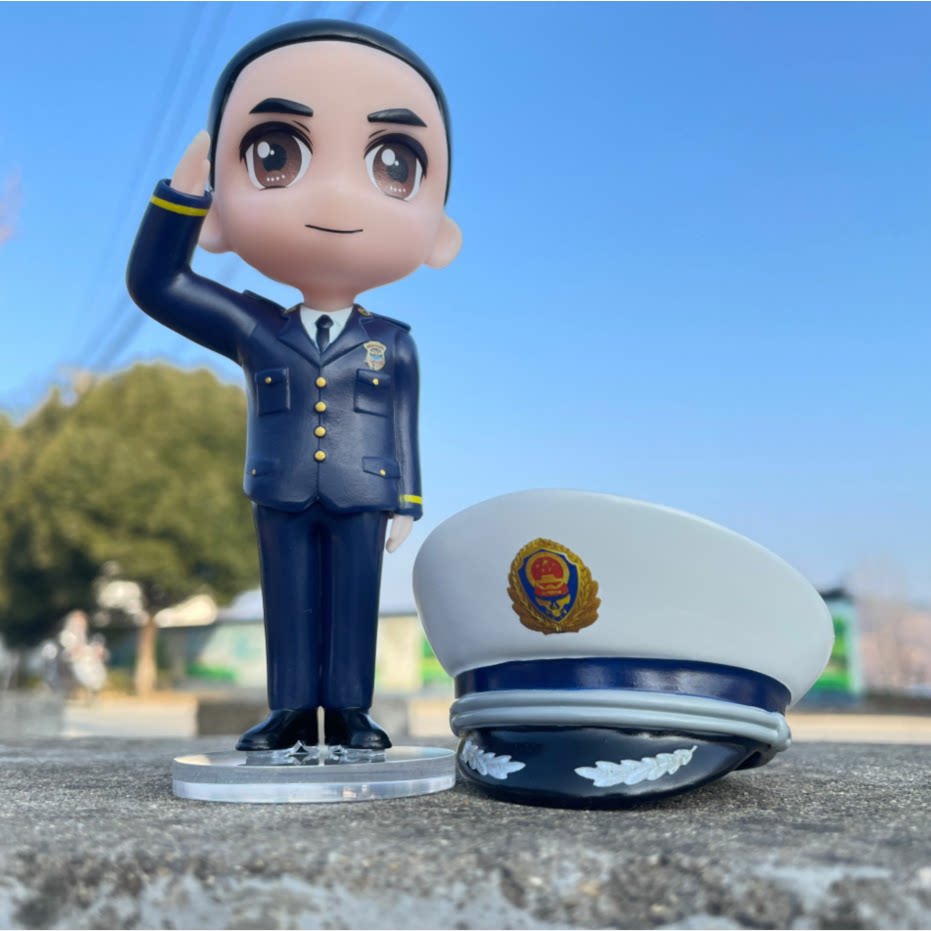 兵小萌新款消防员公仔