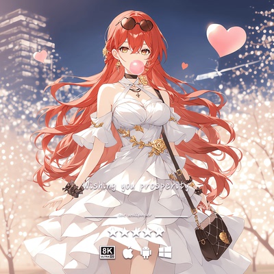 崩坏星穹铁道 姬子-04 二次元游戏动漫 4K8K手机平板电脑高清壁纸