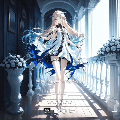 鸣潮 卡提希娅-03 二次元游戏动漫 4K8K手机pad平板电脑高清壁纸