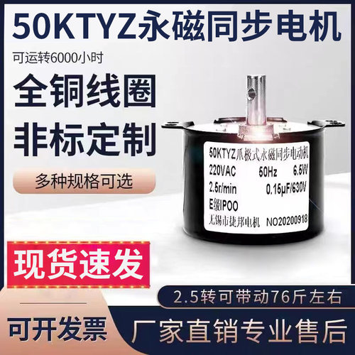 50KTYZ永磁同步电机现货200v