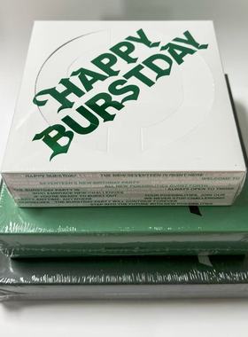 国现 SEVENTEEN 次 小17 正规5 HAPPY BURSTDAY 全新未拆 正版