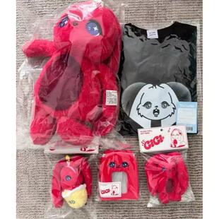 国现宋雨琦solo2红兔子Gigi线下快闪周边 gigi卡包t恤未拆 满额卡