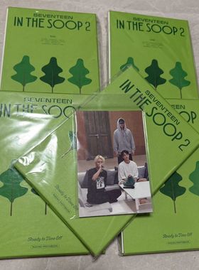 国现 Seventeen 次 in the soop2 全新正版未拆 带特典明信片一套
