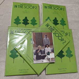 国现 Seventeen 次 in the soop2 全新正版未拆 带特典明信片一套