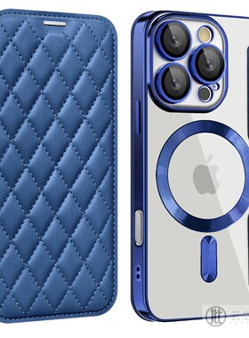 适用苹果17promax小香风磁吸插卡手机壳皮套iphone15plus 12 13 14硅胶防摔17Air卡包雪零钱包11装卡保护套