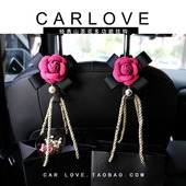 山茶花时尚 汽车挂钩创意多功能车载椅背置物钩垃圾袋钩子车内储物