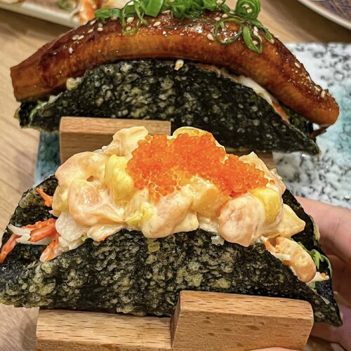塔可海苔圆形饼皮墨西哥taco圆形紫菜模切寿司料理 店专用炸海苔