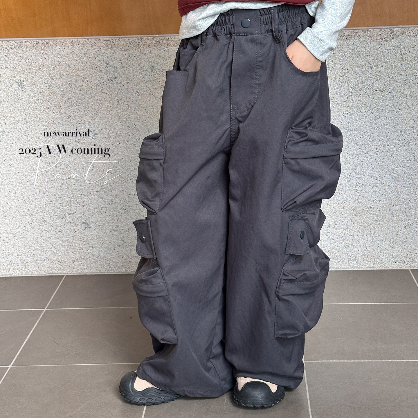 女童工装裤2025秋季新款儿童洋气休闲裤中大童黑色时髦直筒裤长裤,童装/婴儿装/亲子装,工装裤,淘宝优惠券,粉丝福利购,淘宝优惠卷