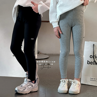 子儿童棉质弹力打底外穿韩版 女童打底裤 裤 新款 简约 25春秋季