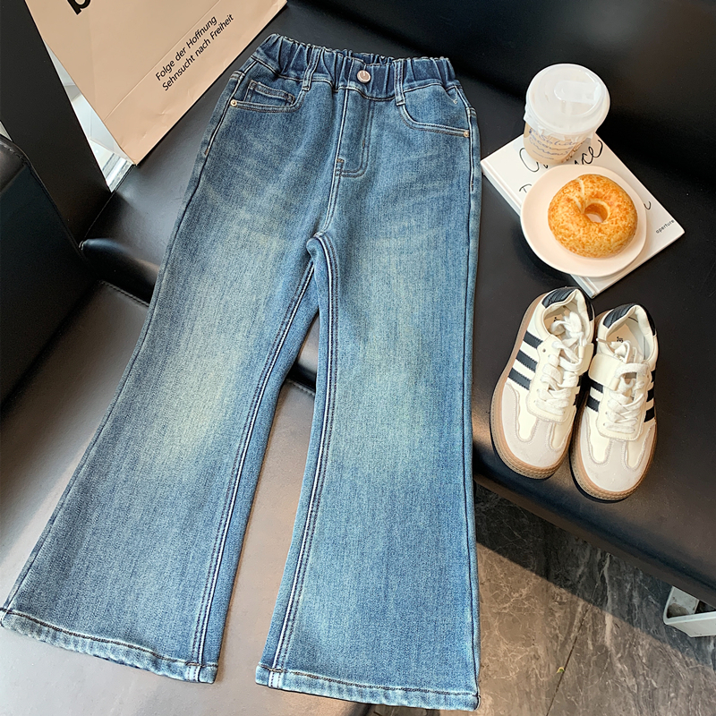 LZ品牌！专业牛仔裤厂家微喇叭裤