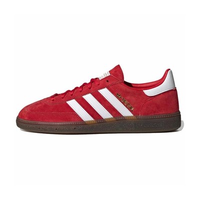 test adidas originals HANDBALL SPEZIAL 板鞋 红色 低帮 合成革