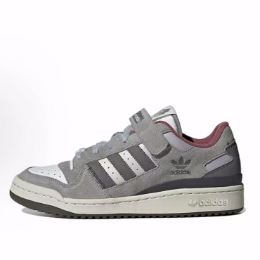 Home Alone x adidas originals FORUM 低帮 板鞋 男女同款 灰色