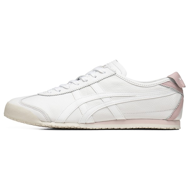 Onitsuka Tiger 跑步鞋 白色 低帮 Tiger鬼塚虎 MEXICO 66 舒适轻