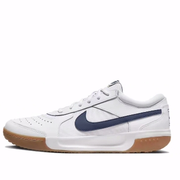 Nike Court Lite 3 Zoom 减震透气防滑 低帮 网球鞋 男款 白蓝