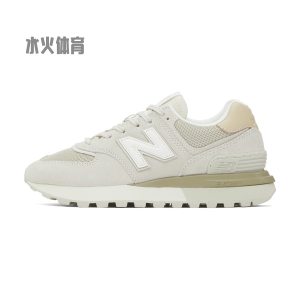 【水火体育】 New Balance 跑步鞋 白色 低帮 NB 574 复古 舒适