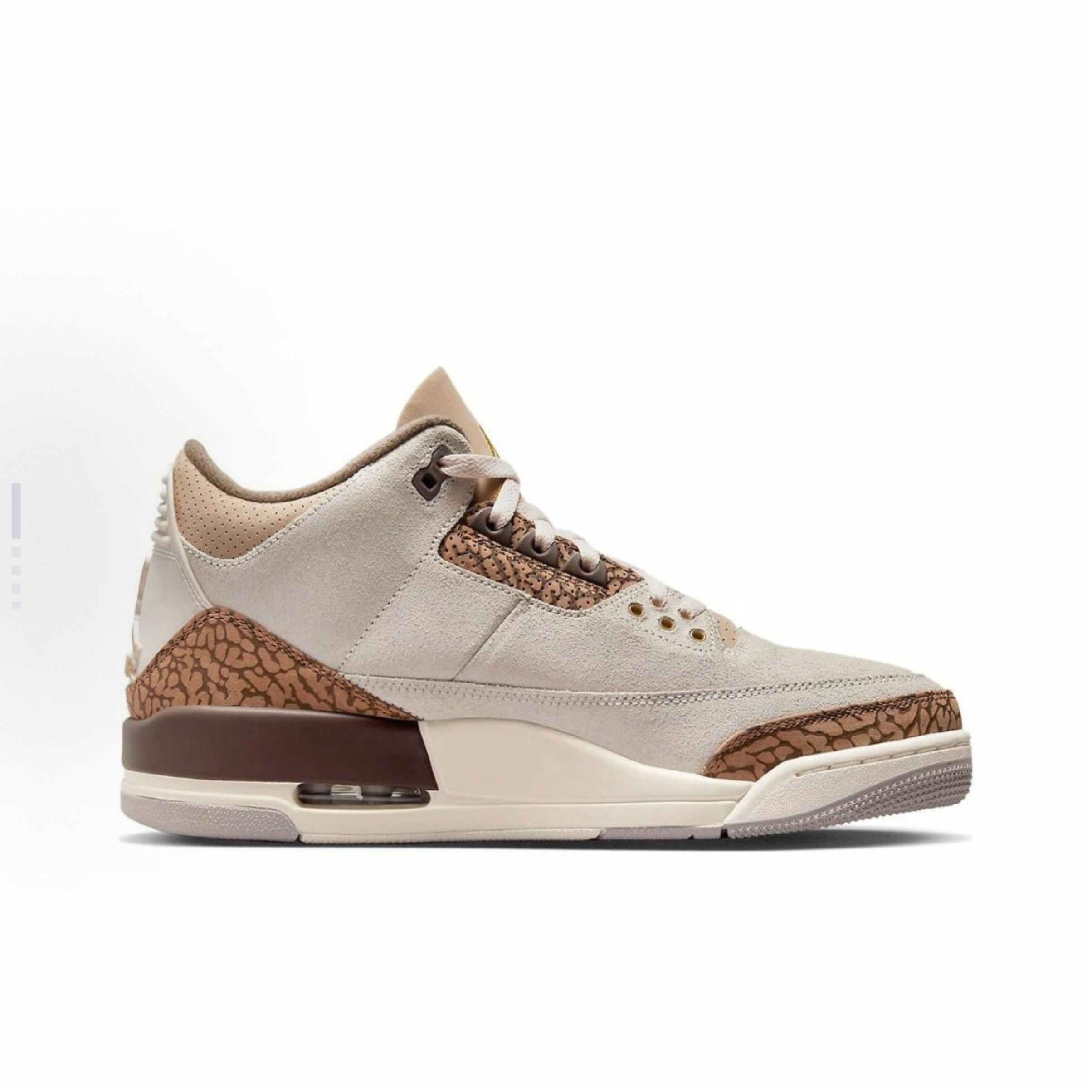 Jordan Air Jordan 3 潮流 中帮 复古篮球鞋 男款 白棕CT8532-102