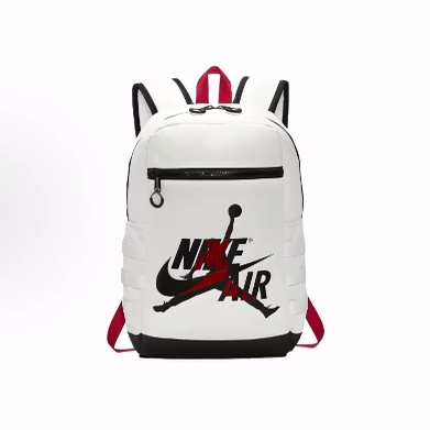 Jordan 乔丹 Jumpman Nike air子母背包双肩包男女同款 白色