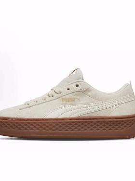 PUMA Smash Platform  SD 绒面革 低帮 板鞋 女款
