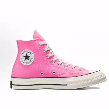 Converse Chuck 70 圆头舒适 耐磨 高帮 帆布鞋 男女同款 粉色