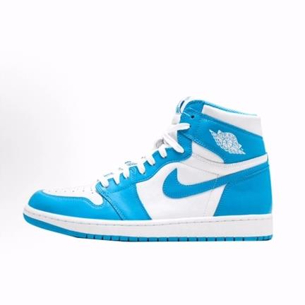 Jordan Air Jordan 1 Retro UNC 潮流 高帮 复古篮球鞋 男款