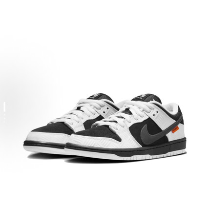 耐克Nike SB Dunk Low TIGHTBOOTH黑白低帮滑板鞋FD2629-100