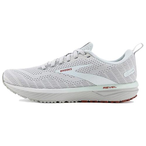 Brooks/布鲁克斯 Revel 6 跑步鞋 灰色 低帮 Brooks布鲁克斯 系带