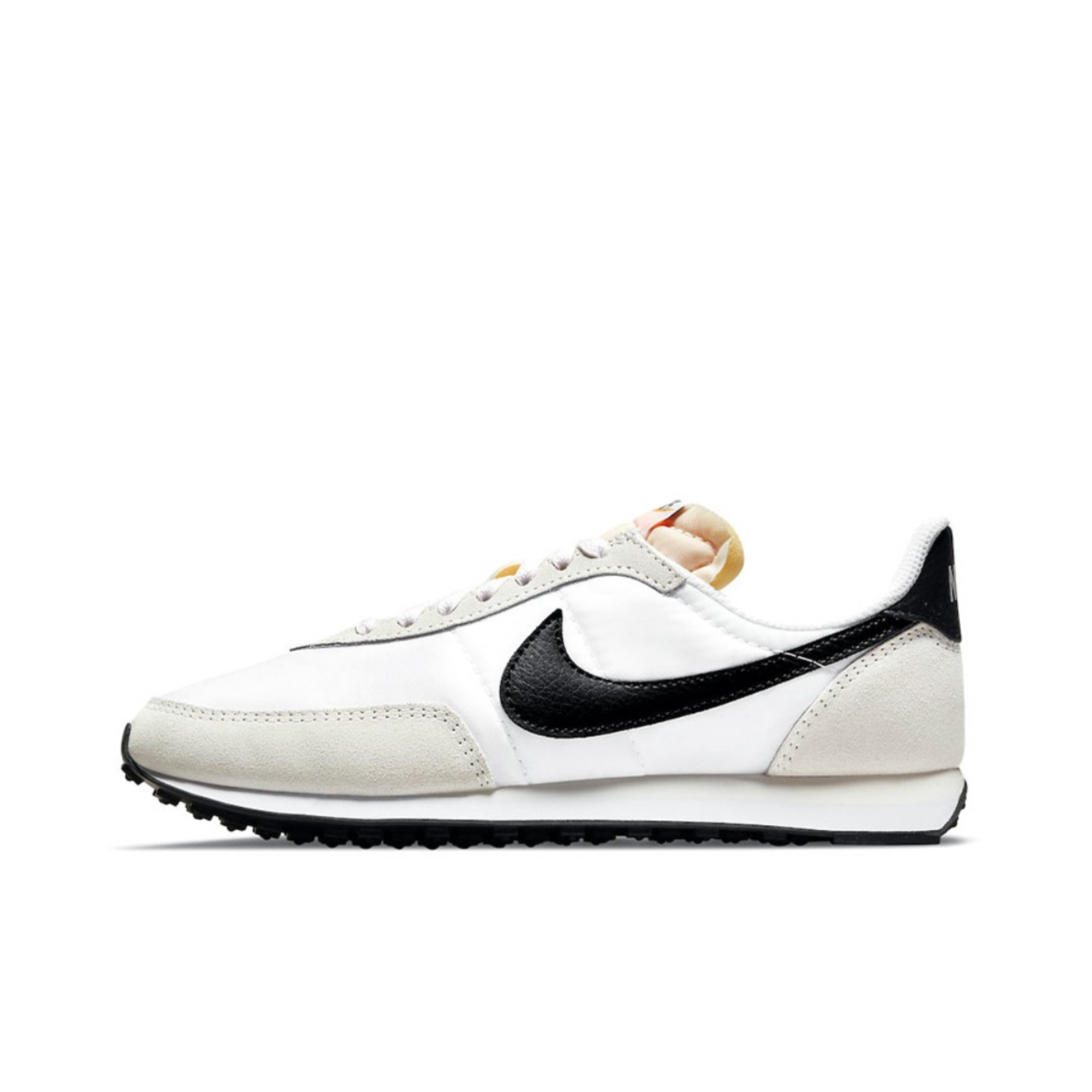 Nike Waffle Trainer 2 华夫运动低帮 女款 米黑白DA8291-100