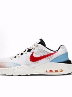 Nike Air Max Fusion 耐磨 低帮 气垫 休闲跑步鞋 男女同款 蓝色