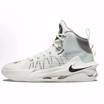 Nike Air Zoom GT Jump 圆头中帮 实战篮球鞋 男款 白色 国外版