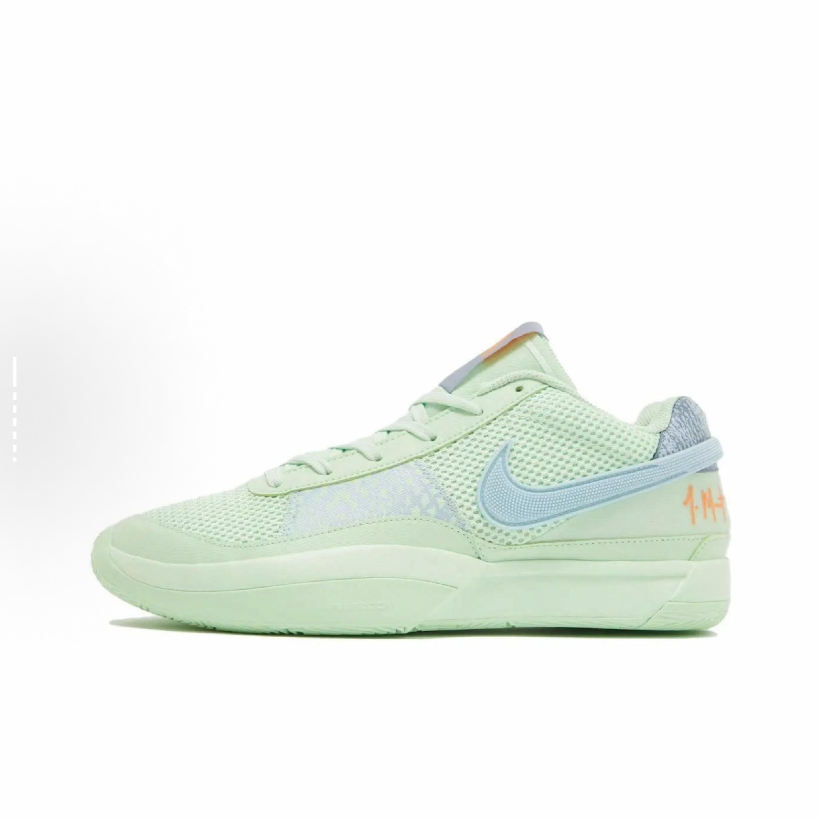 Nike Ja 1 EP 低帮 篮球鞋 男款 绿橙鸳鸯 国内版FV1288-800