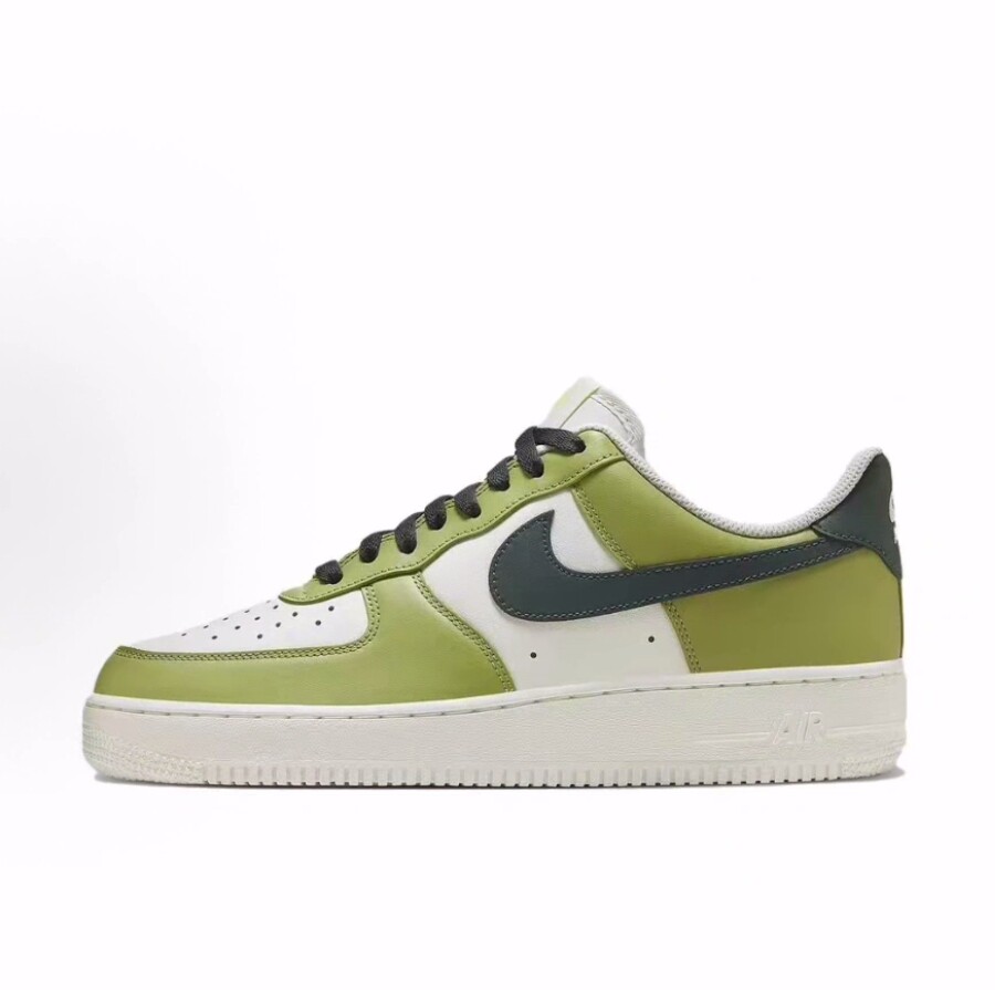 Nike Air Force 1 低帮 板鞋 男女同款 白绿 白蓝 白红