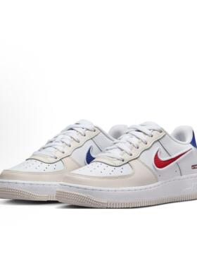 耐克Nike Air Force 1低帮板鞋青少年HF5744-146