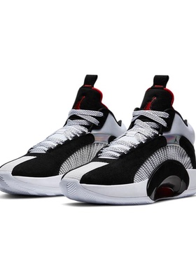Air Jordan 35 DNA PF AJ35男子实战黑白红篮球鞋 CQ4228-001