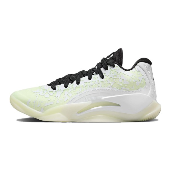 Jordan Zion 3 儿童篮球鞋 白色 低帮 大童 防滑减震 白黄色