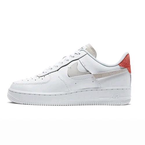 Nike Air Force 1 Inside Out 断钩 低帮 板鞋 女款 红蓝