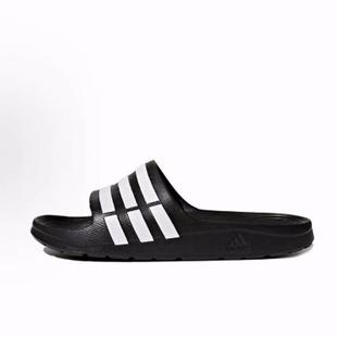 adidas Adilette Aqua 舒适 EVA橡胶底 防磨一字拖鞋 男女同款