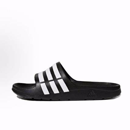 adidas Adilette Aqua 舒适 EVA橡胶底 防磨一字拖鞋 男女同款