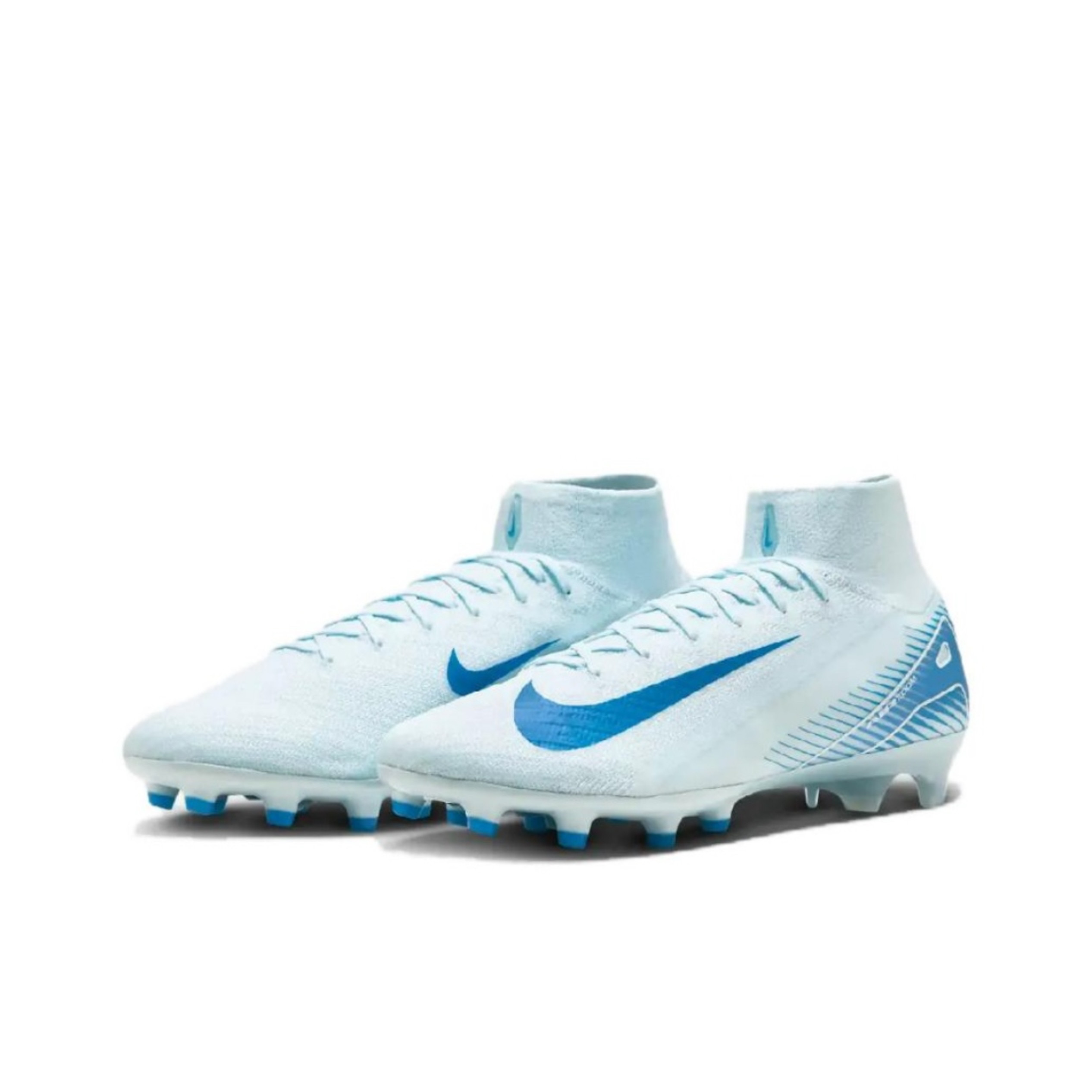 Nike Mercurial Superfly 10 Elite男款 白蓝色 FQ8339 FZ1380