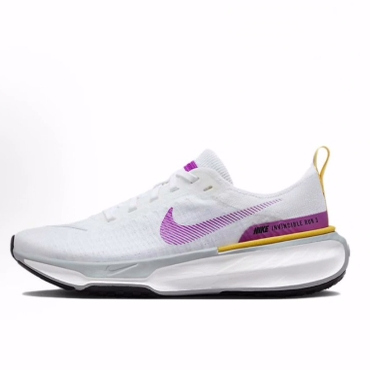Nike Invincible 3  低帮 休闲训练竞速跑步鞋 女款 白紫