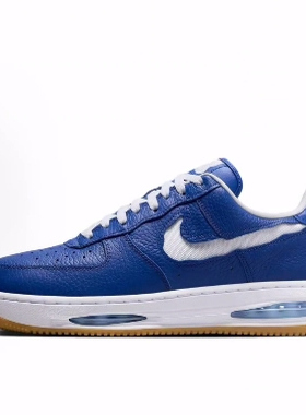 Nike Air Force 1 舒适百搭 低帮 板鞋 男款 蓝色