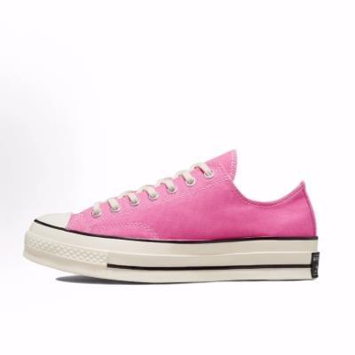 Converse 1970s chuck taylor all star低帮帆布鞋男女同款霓虹粉