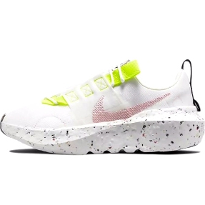 Nike Crater  低帮跑步鞋 女款 白绿色