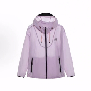 男女同款 熊猫 防晒衣 户外休闲纯色冰感速干UPF50 香芋冰