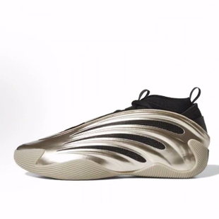 Cyber Metallic 低帮 adidas 男款 Vol.9 篮球鞋 黑金 Harden