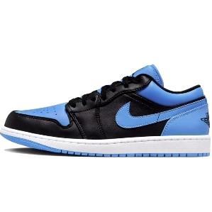 Jordan Air Jordan 1 Low  低帮 复古篮球鞋 男款 黑蓝