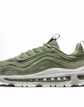 Nike Air Max 97 Futura 运动舒适 低帮 生活休闲鞋 女款 绿色