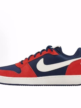 Nike Court Borough 百搭舒适 防滑耐磨 低帮 板鞋 男款 红蓝色